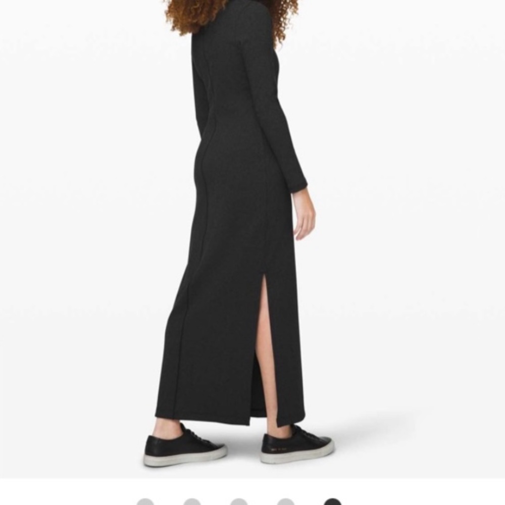 Lululemon Kitsalano turtleneck rib dress